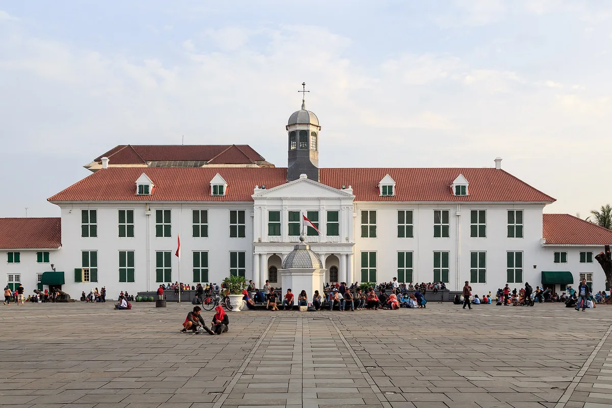 Pemandangan Kota Tua Jakarta