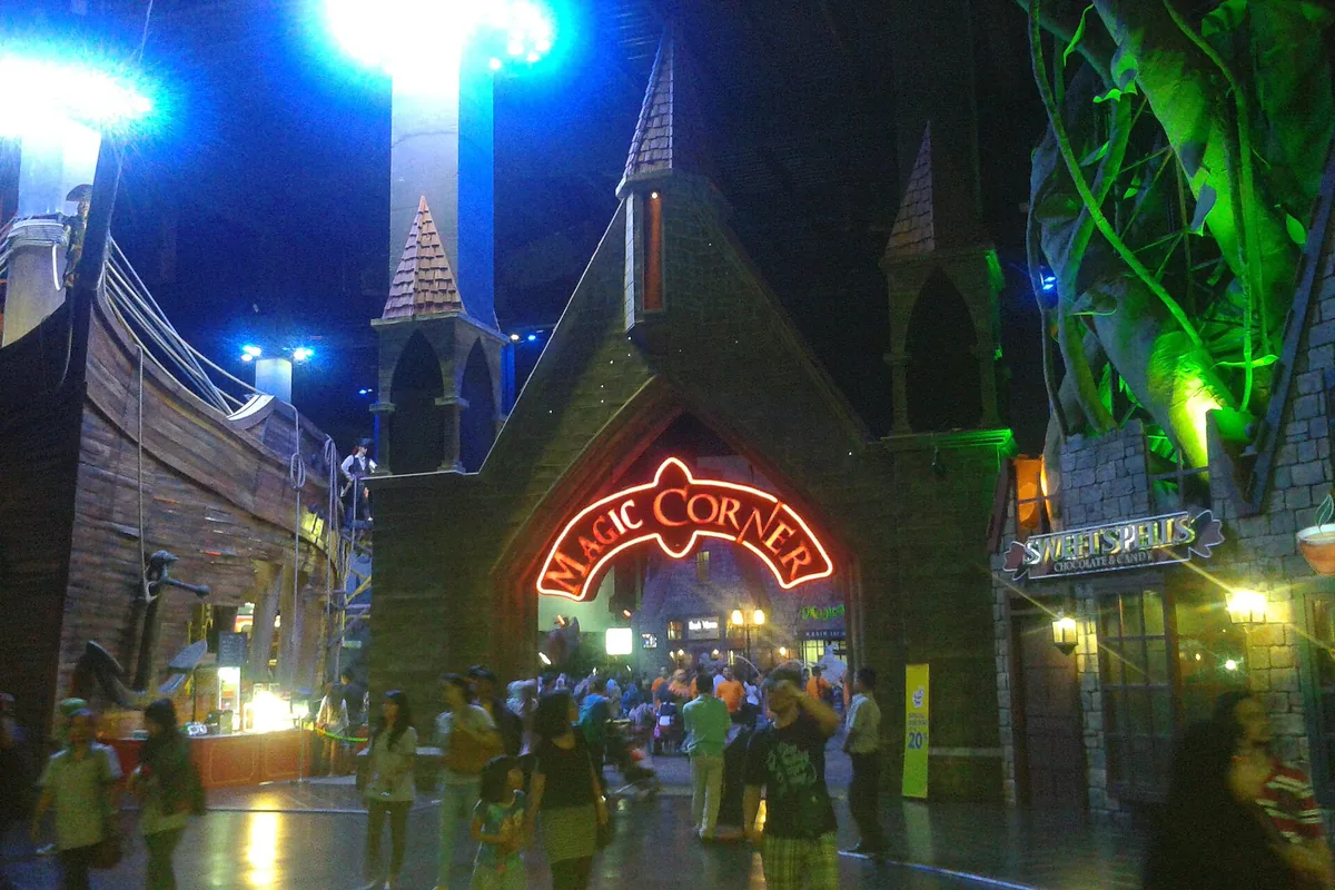 Pemandangan Trans Studio Bandung